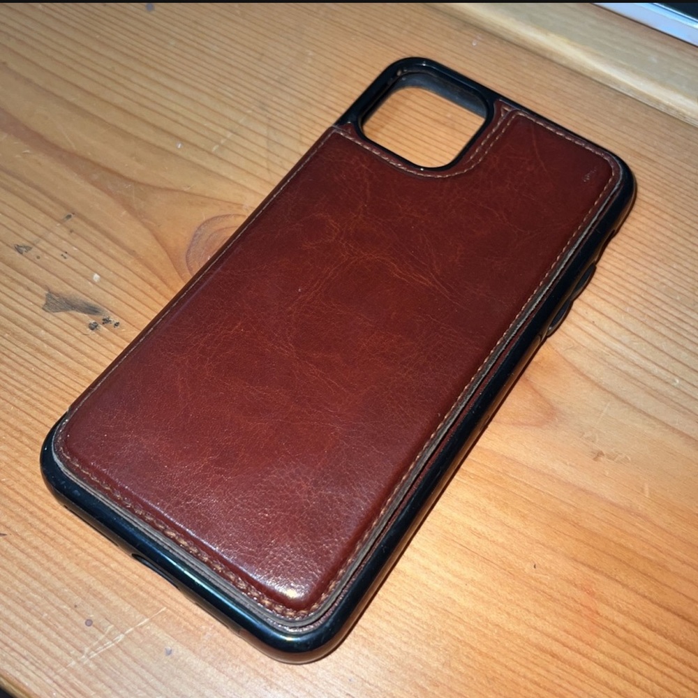 iphone 12 pro max case leather wallet case